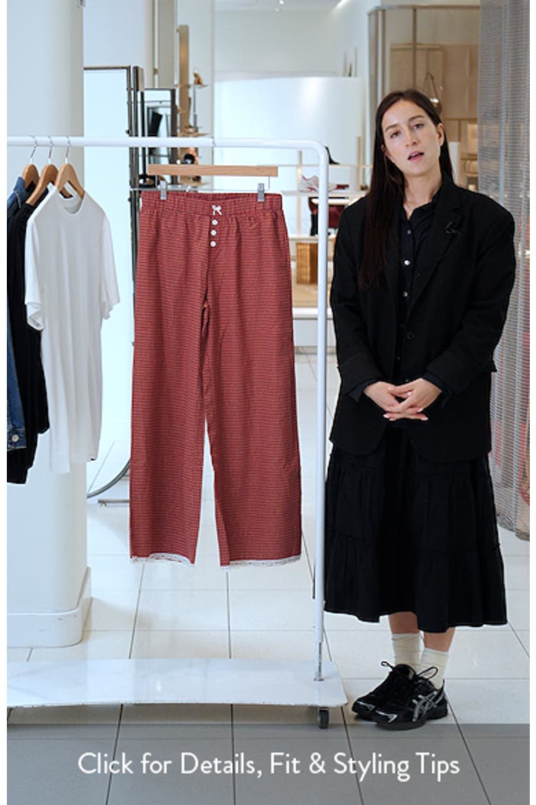 Dakota Plaid Pants video