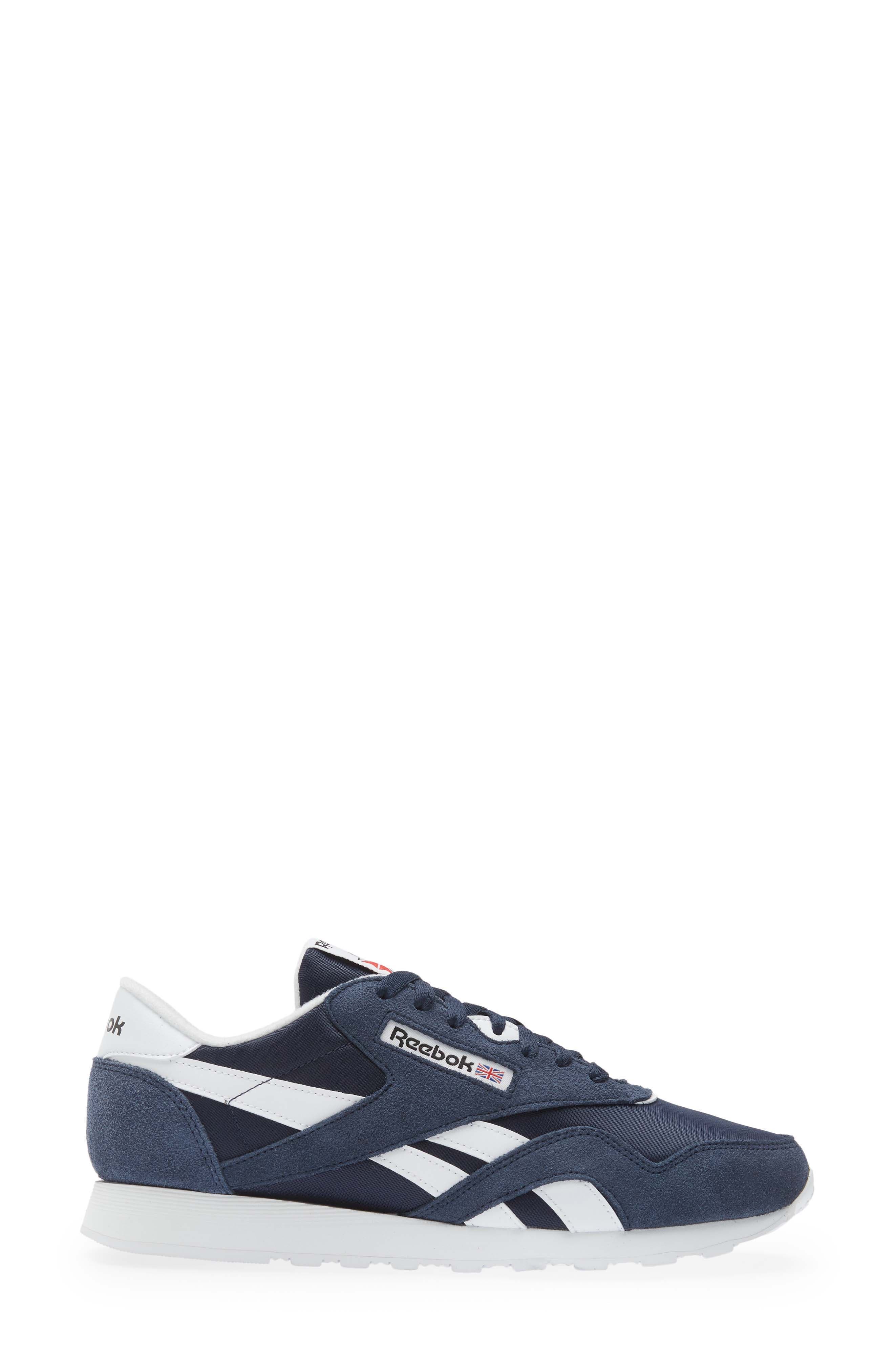 Classic Nylon Sneaker, Alternate, color, VECNAV/FTW