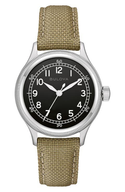 Military A11 Jimmy Automatic Nylon Strap Watch