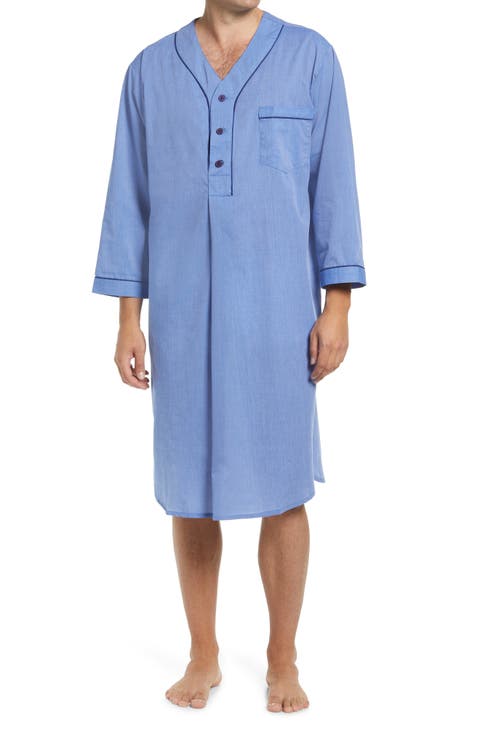 Cotton Blend Nightshirt