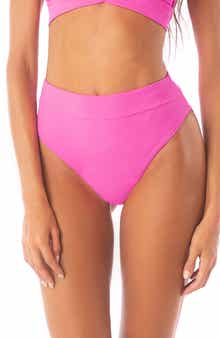 Maaji Suzy Q Reversible High Rise Bikini Bottoms