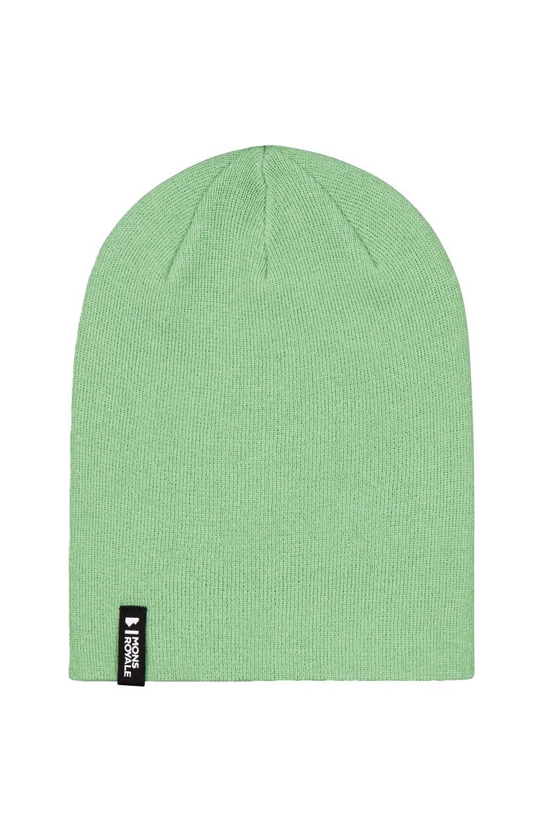Mons Royale Mccloud Merino Beanie, Alternate, color, Matcha