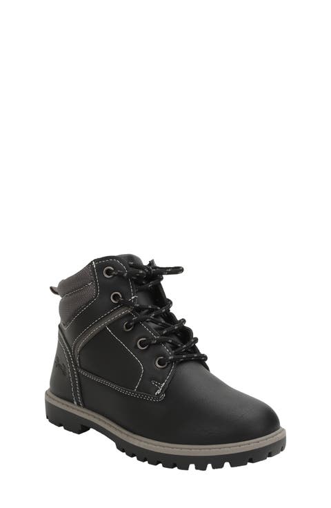 Kids' Allison Faux Leather Combat Boot