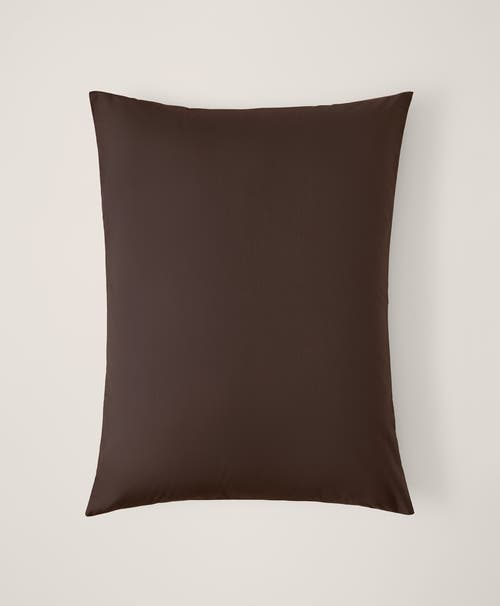 Pact Organic Cool-air Percale Sham 2-pack In Brown