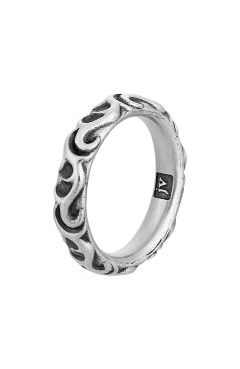 Men's Gothic Band Ring