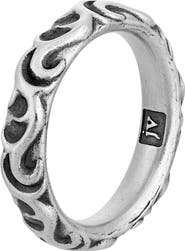 John Varvatos Men's Gothic Band Ring