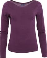 Lords of Harlech Carly Merino Long Sleeve Boatneck Shirt