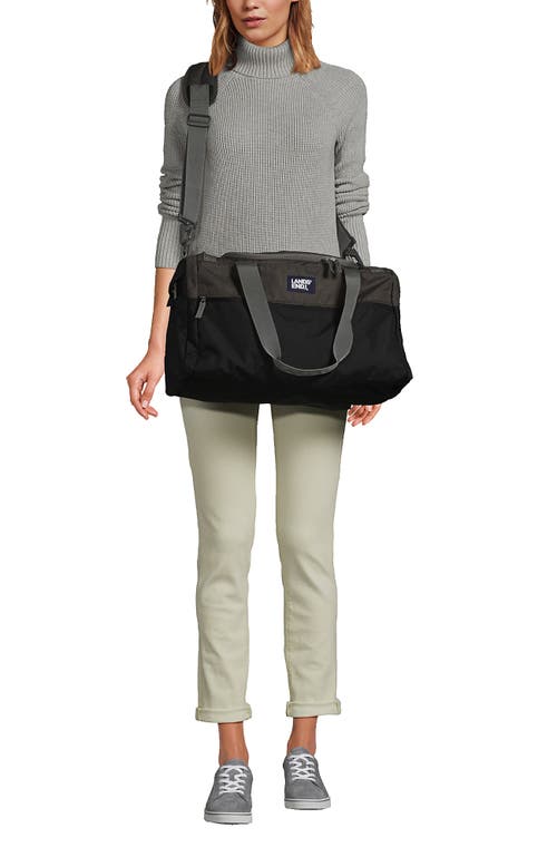 Lands' End Small All Purpose Travel Duffle Bag in Oxidized Gray Heather at Nordstrom, Size Medium