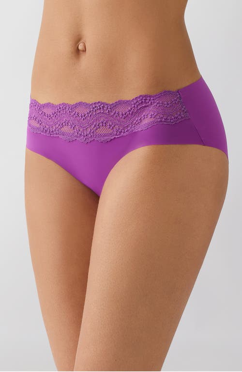 B.tempt'd By Wacoal B.bare Hipster Panties In Purple