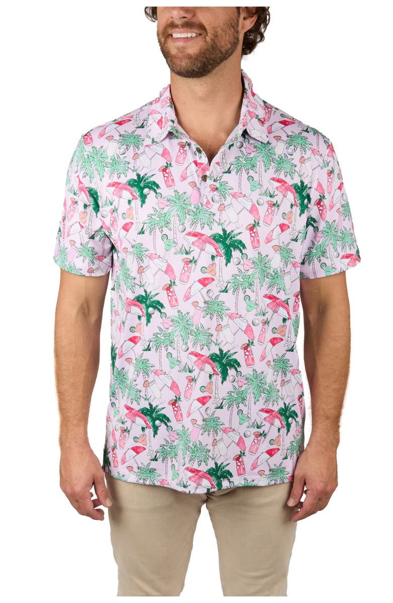 Kenny Flowers The Masters of Leisure - Golf Shirt, Main, color, Pink