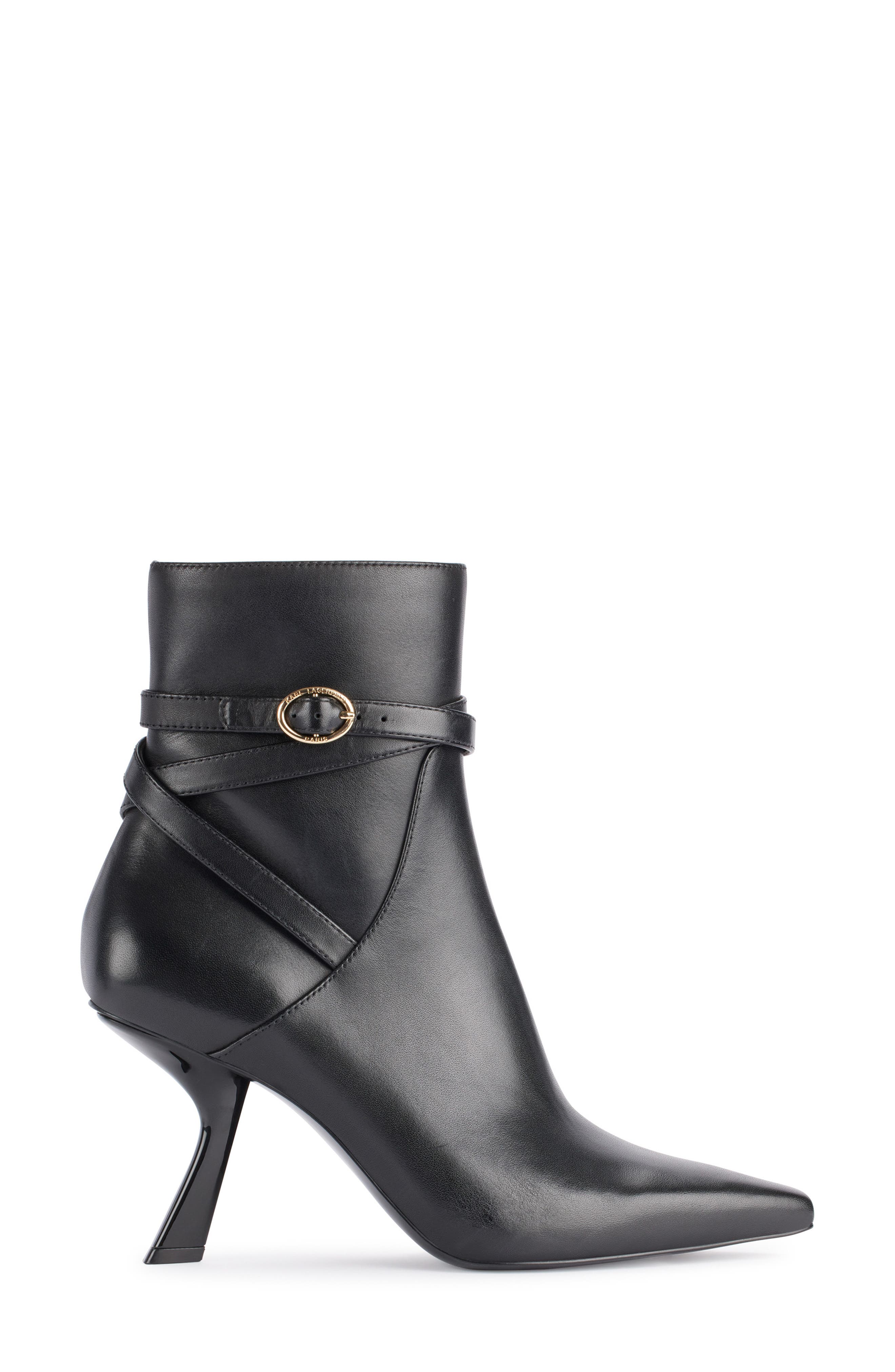 KARL LAGERFELD PARIS Karly Bootie, Alternate, color, Black
