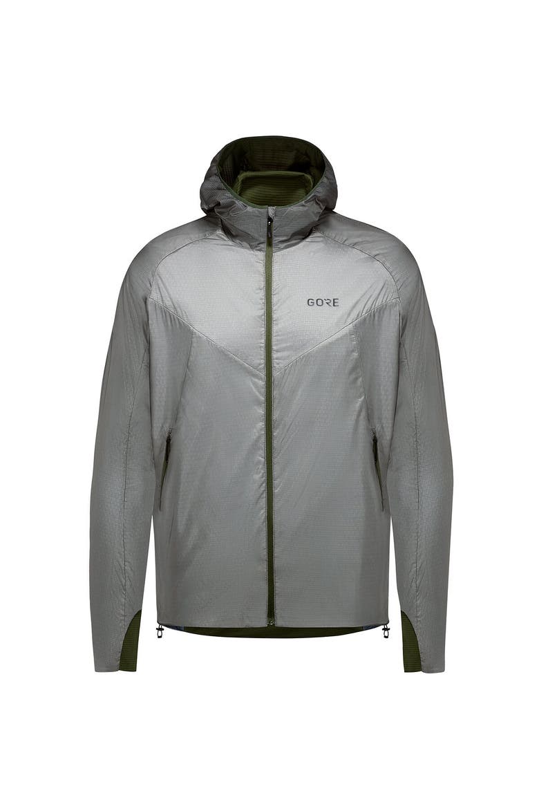 R5 Gtx Infinium Insulated Jacket - Men's, Main, color, Lab Gray/Utility Green