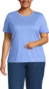 Lands' End Supima Cotton Crewneck T-Shirt