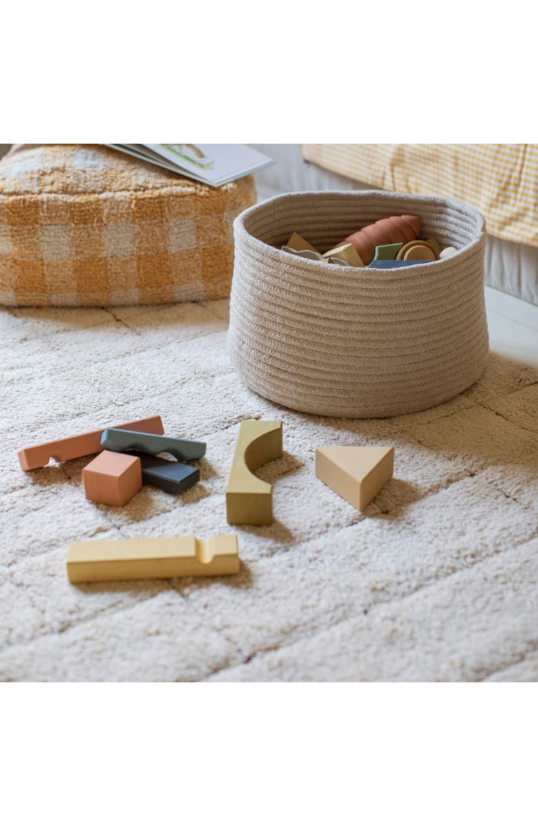 Lorena Canals Washable rug Mosaic, Alternate, color, Natural, Toffee