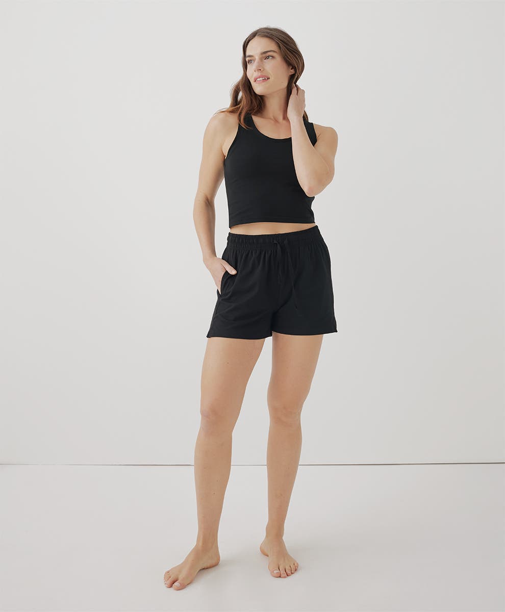 Organic Cotton Cool Stretch Lounge Short