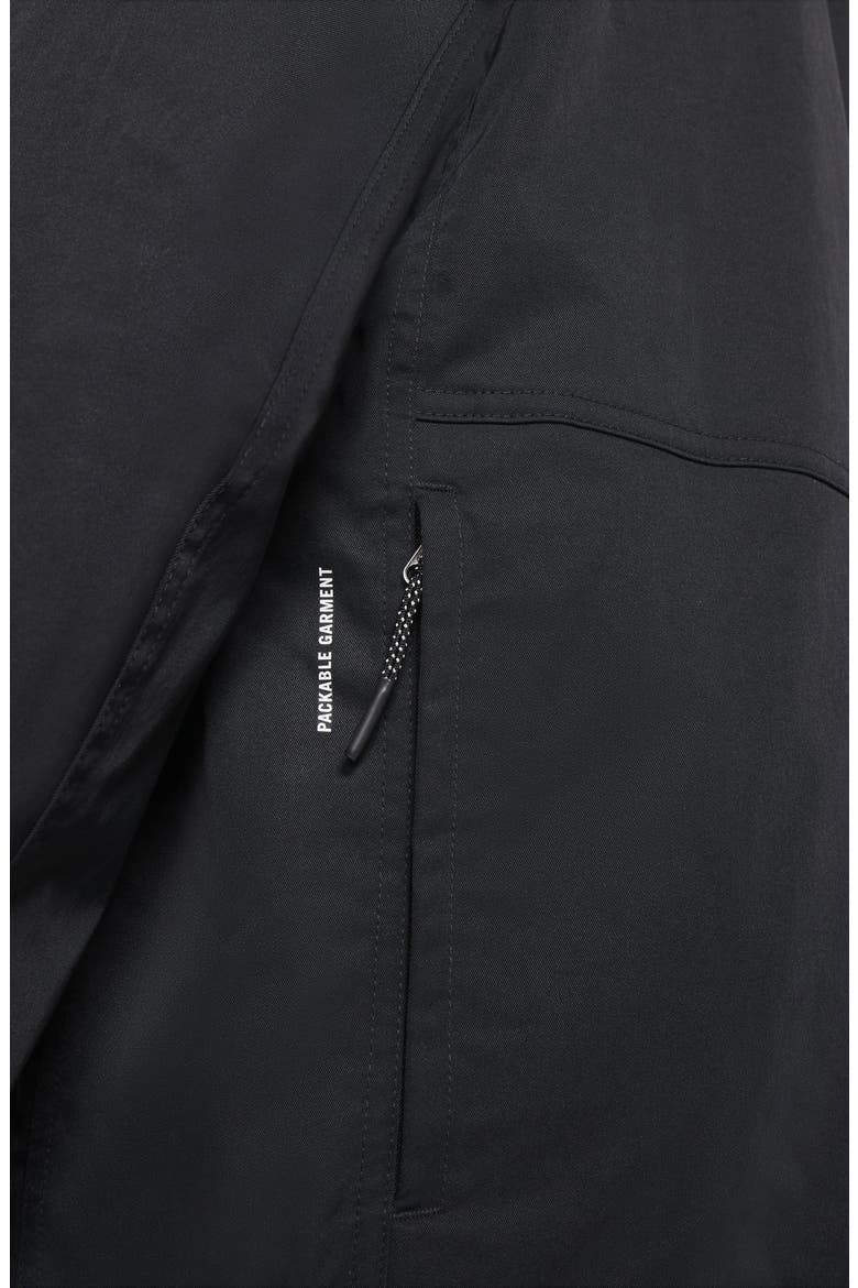 Nike Repel Water Repellent Hooded Golf Pullover, Alternate, color, BLACK/ BLACK/ BLACK