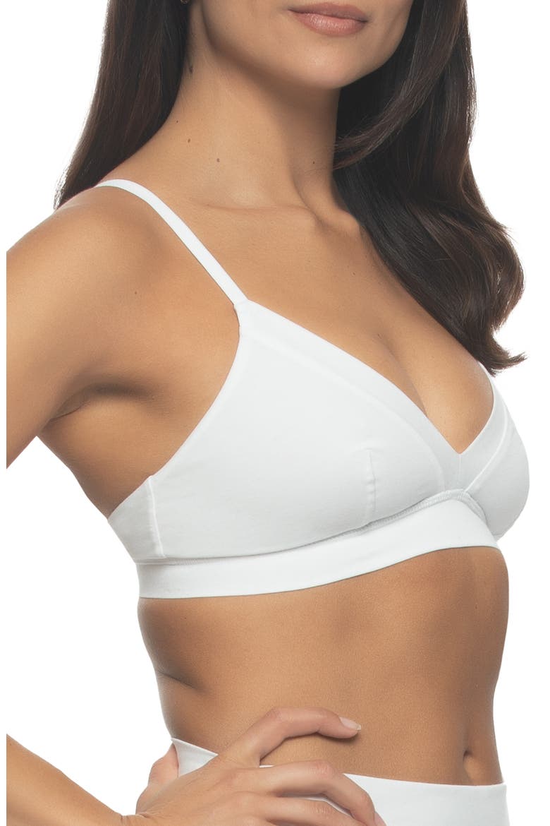 Assorted 2-Pack Stretch Cotton Bralettes, Alternate, color, TUXEDO