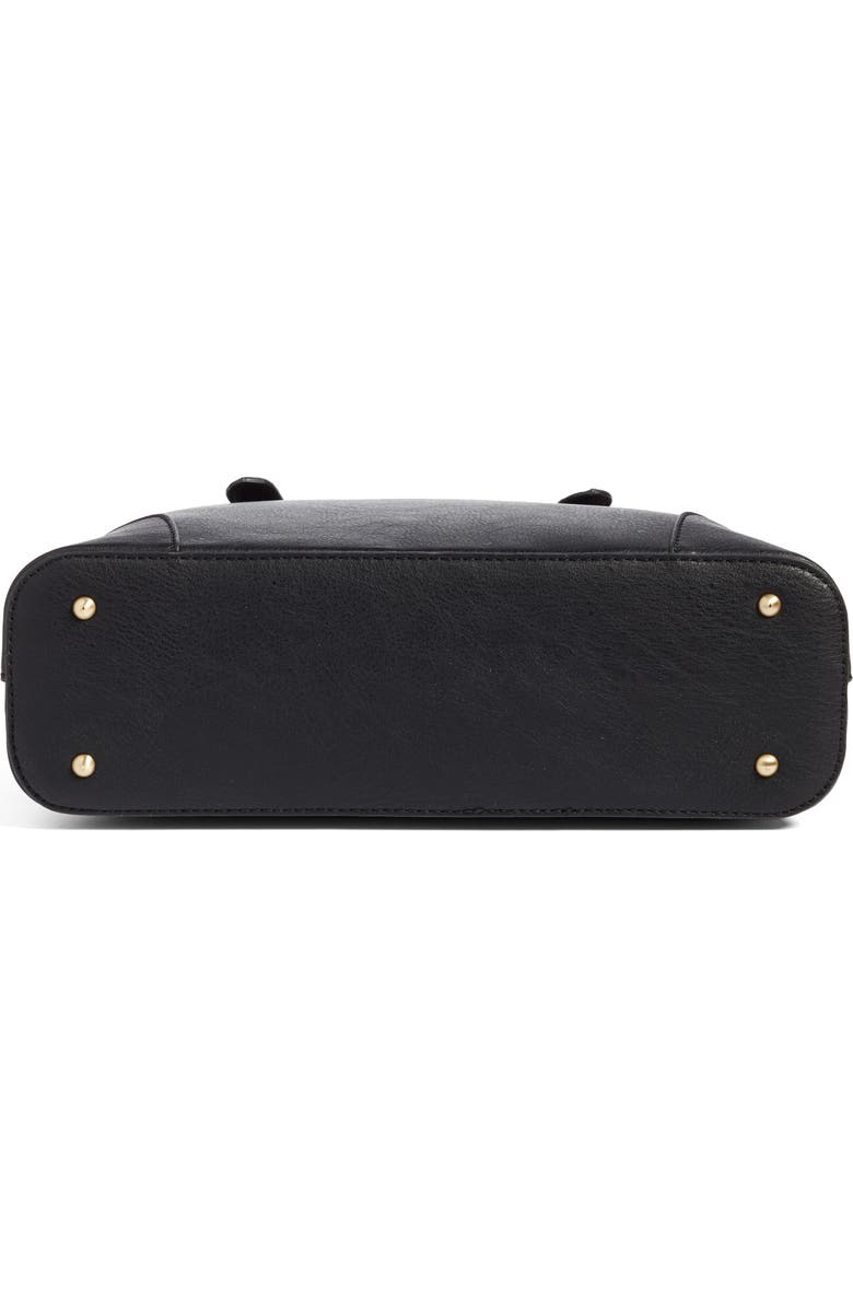 Sole Society Christie Faux Leather Satchel, Alternate, color,