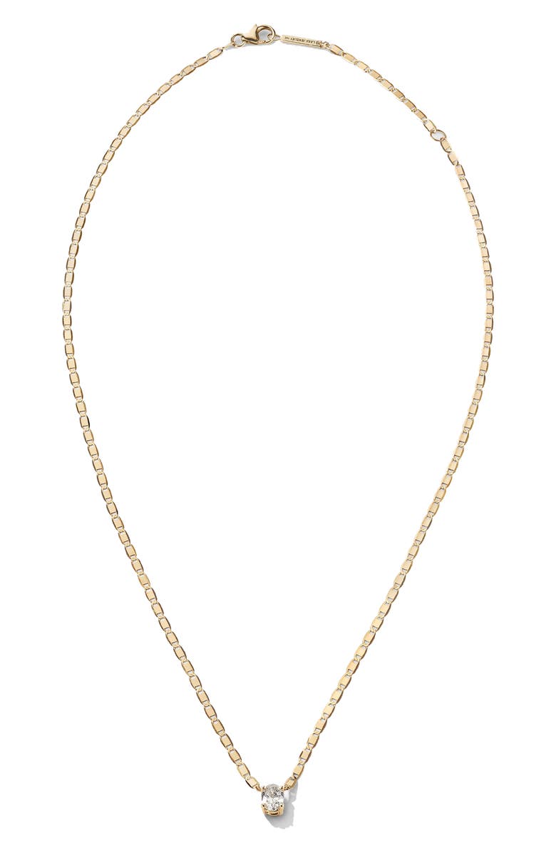 LANA Solo Oval Diamond Malibu Necklace, Alternate, color,