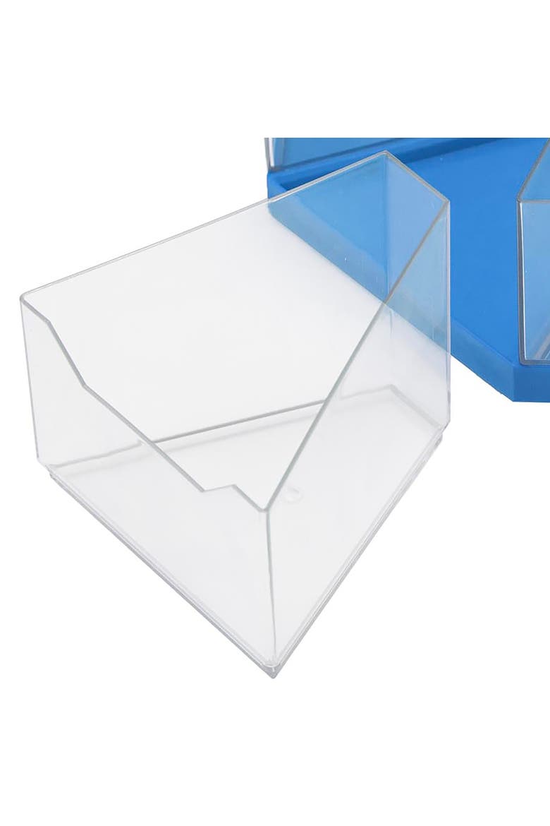 Classroom Caddie Blue 360° Spinning Organizer, 8 Trays, Alternate, color, Multicolored
