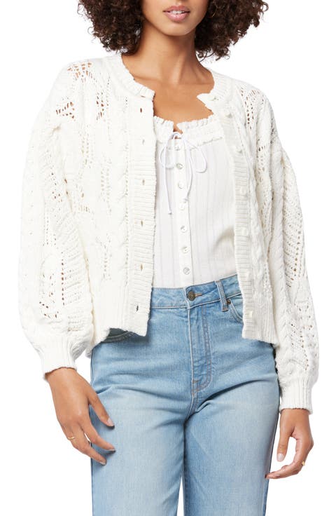 Aurelia Crochet Cotton Cardigan