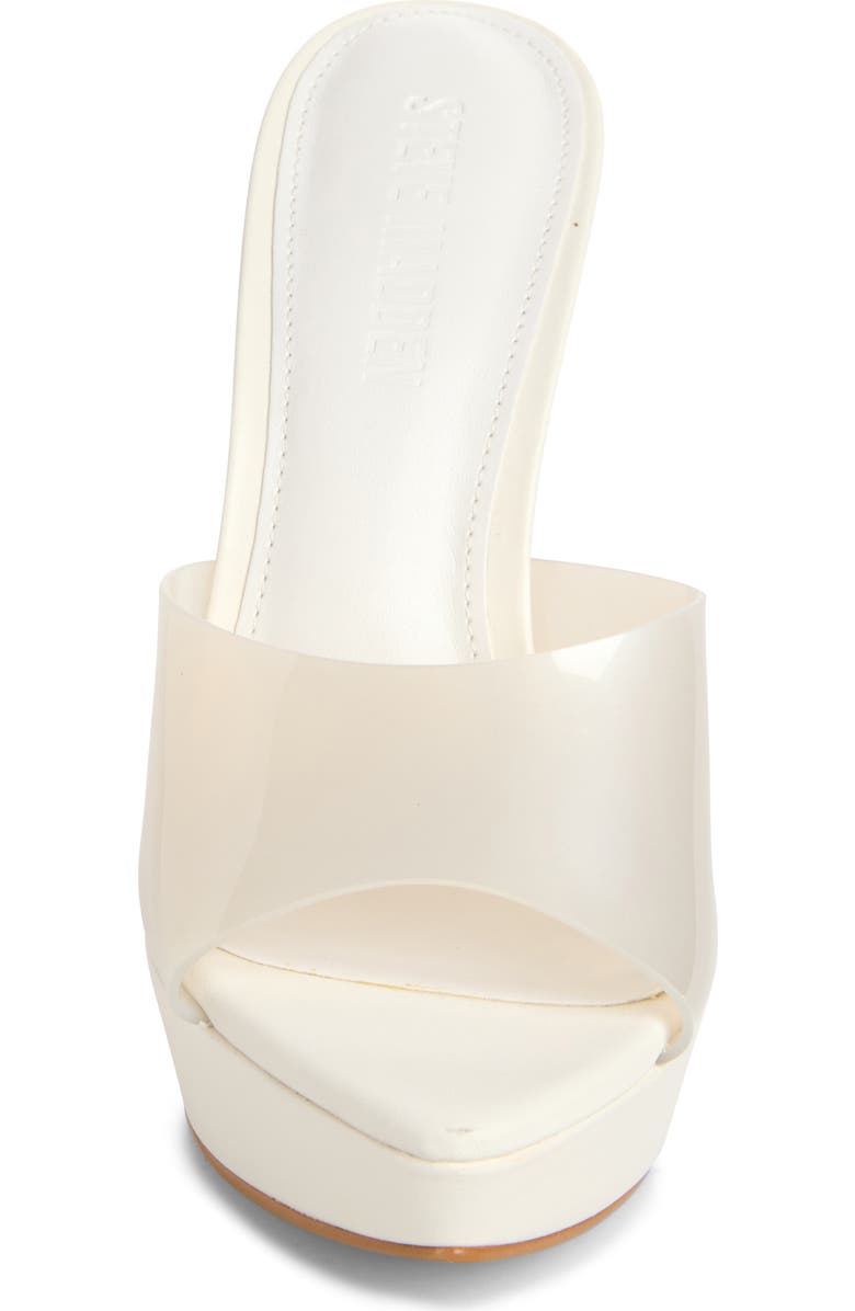 Steve Madden Motel Stiletto Slide Sandal, Alternate, color, Ivory