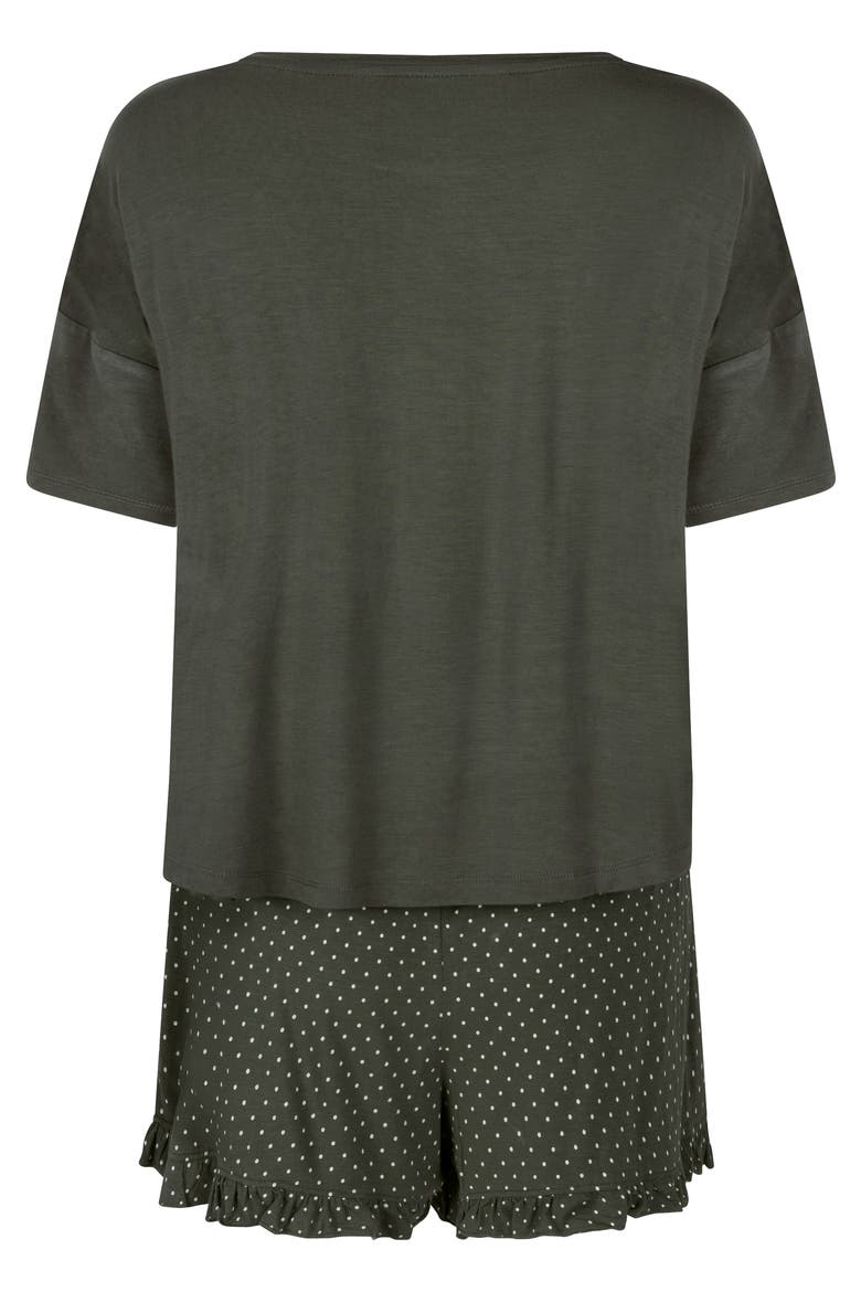 Jersey Pyjama Set, Alternate, color, Green