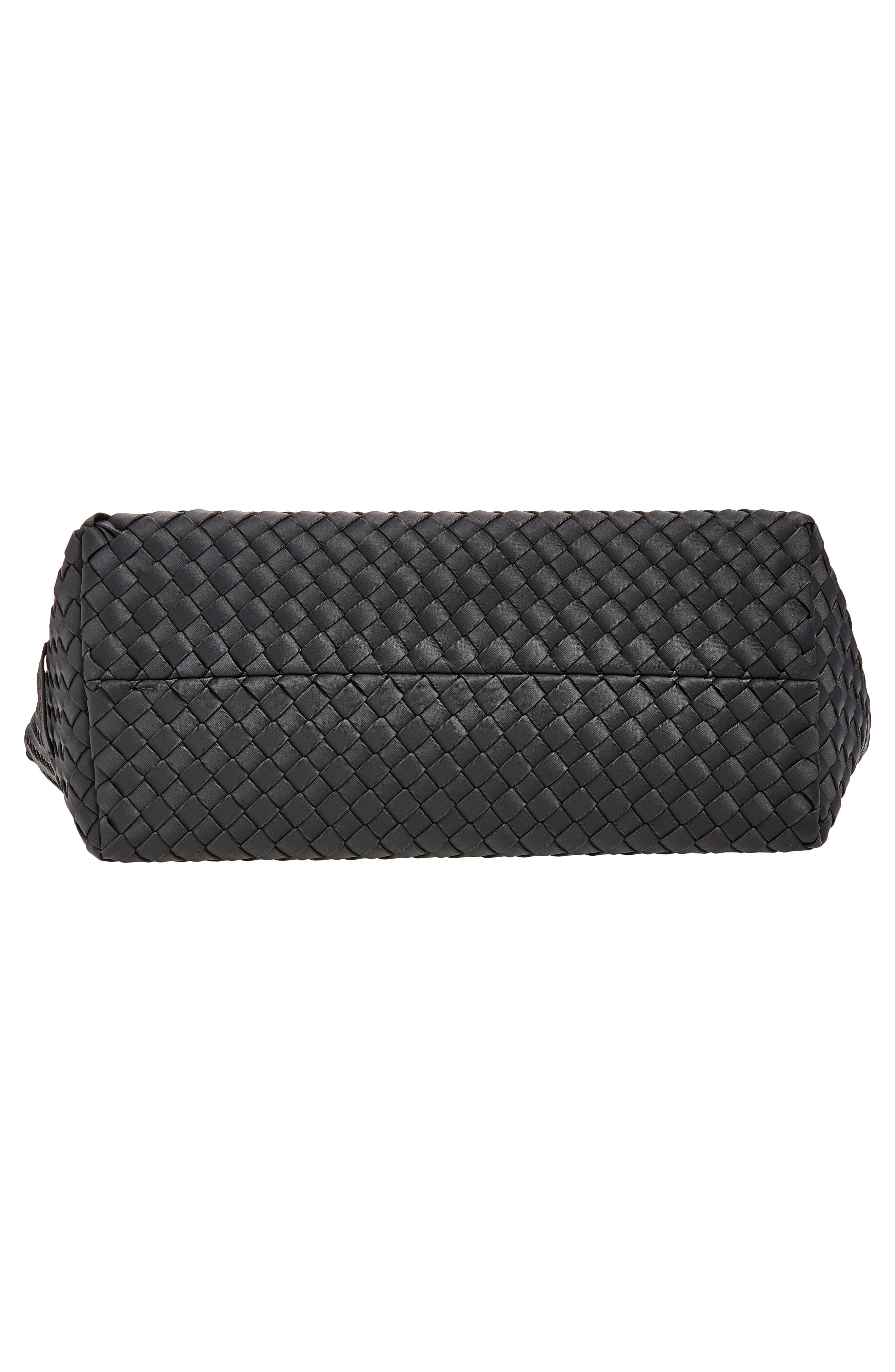 Como Medium Woven Tote, Alternate, color, ASH