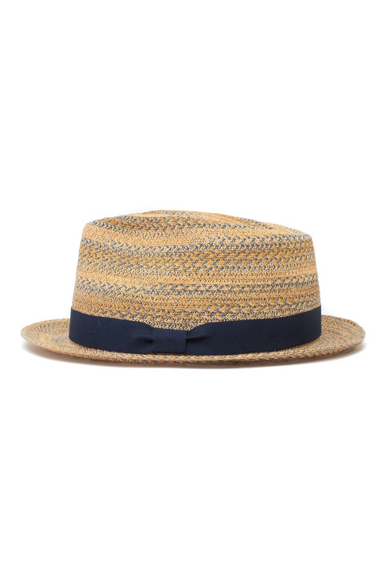 Talum Straw Fedora, Alternate, color, TAN