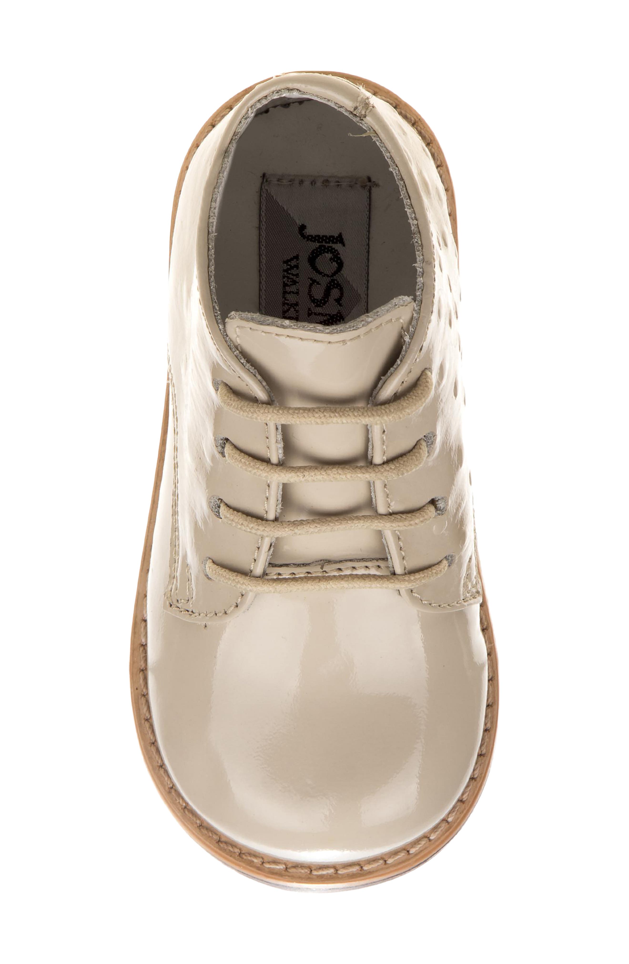 BABY UNISEX MEDIUM WIDTH, Alternate, color, BEIGE PATENT OYSTER
