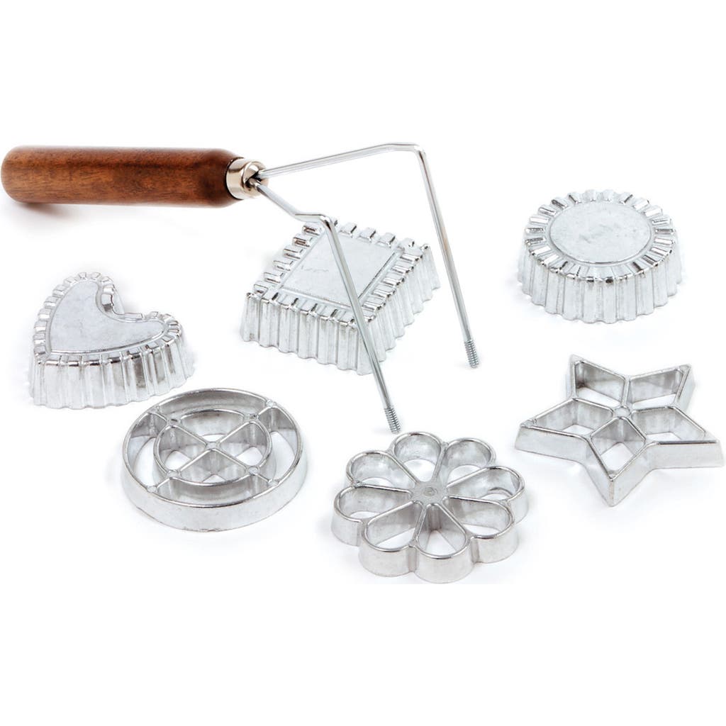 Norpro Rosette/timbale Set, 7-piece, Stainless Steel Molds For Fried Pastries In Multi