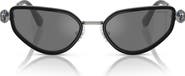 Swarovski 56mm Irregular Sunglasses