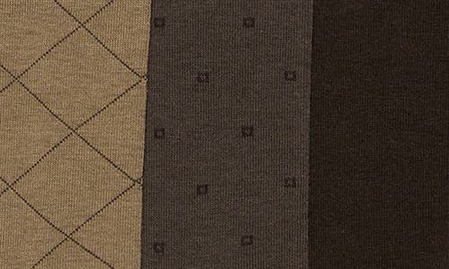 Calvin Klein Assorted 4-pack Cotton Blend Crew Socks In Multi