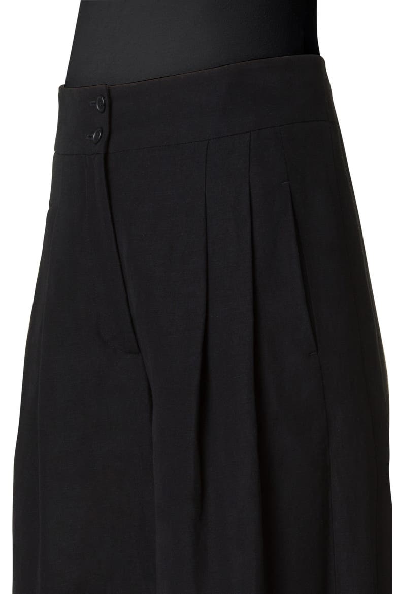 Florence High Waist Wide Leg Pants, Alternate, color, BLACK