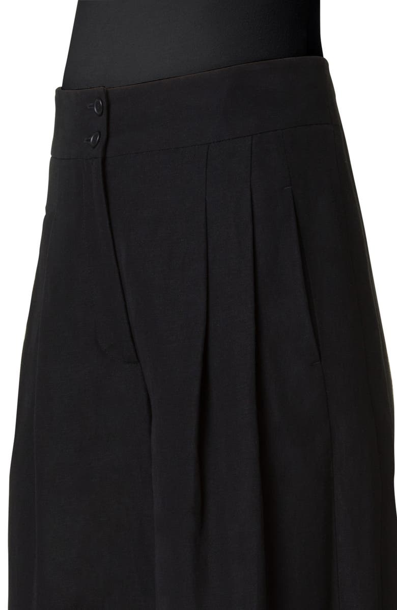 Akris punto Florence High Waist Wide Leg Pants, Alternate, color,