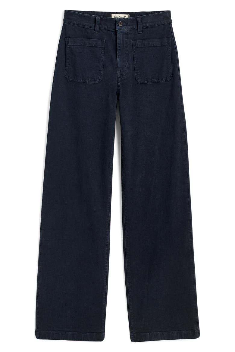 The Emmett Patch Pocket Wide Leg Pants, Alternate, color, DARK NAVY