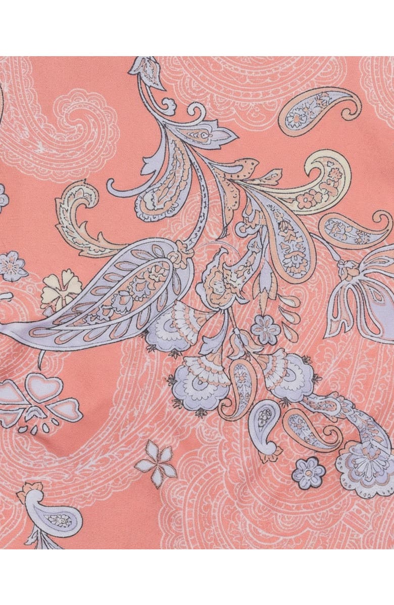 Lords of Harlech Paisley Explosion Womens Bikini Bottom, Alternate, color, Paisley Explosion Coral