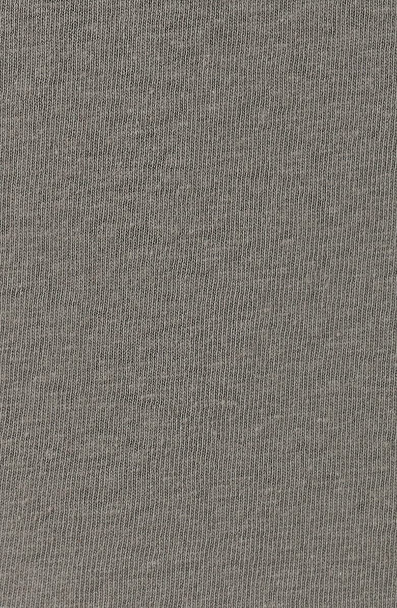 MANGO Button Detail Knit Halter Top, Alternate, color, Grey