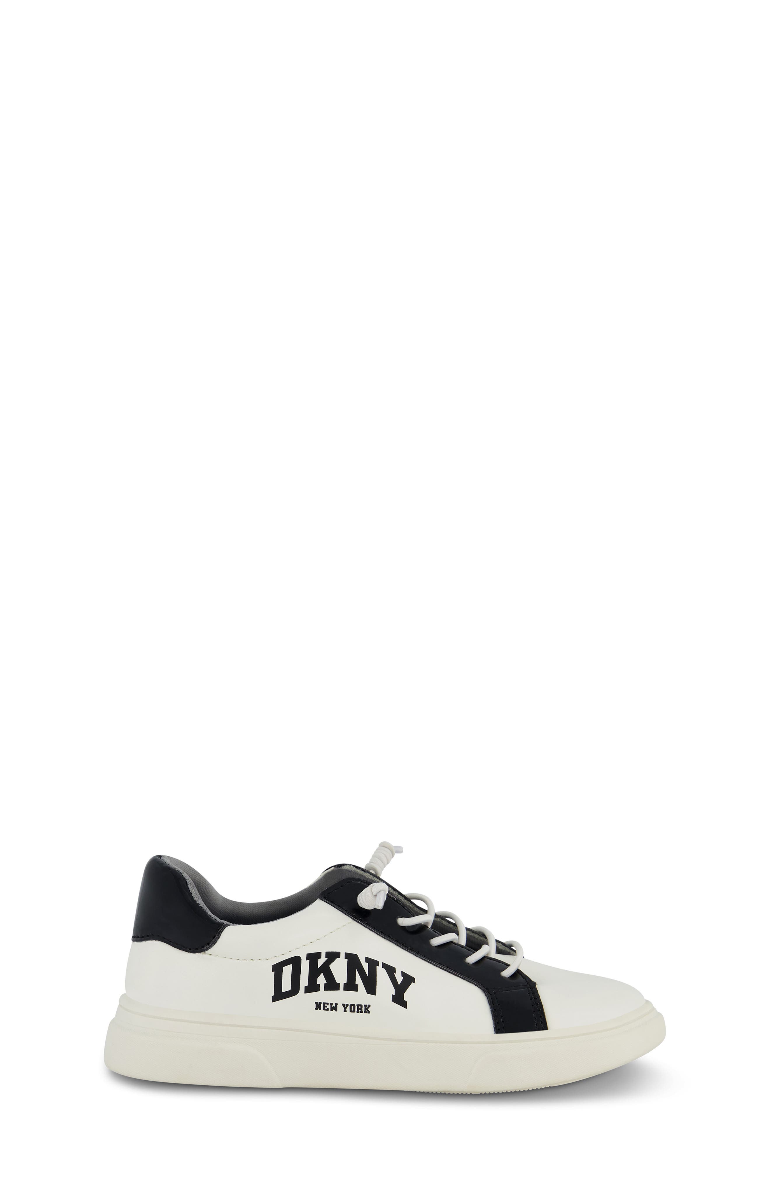 Kids' Celia Gigi Sneaker, Alternate, color, WHITE AND BLACK