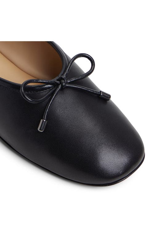 Shop Aldo Joselie Ballet Flat In Black