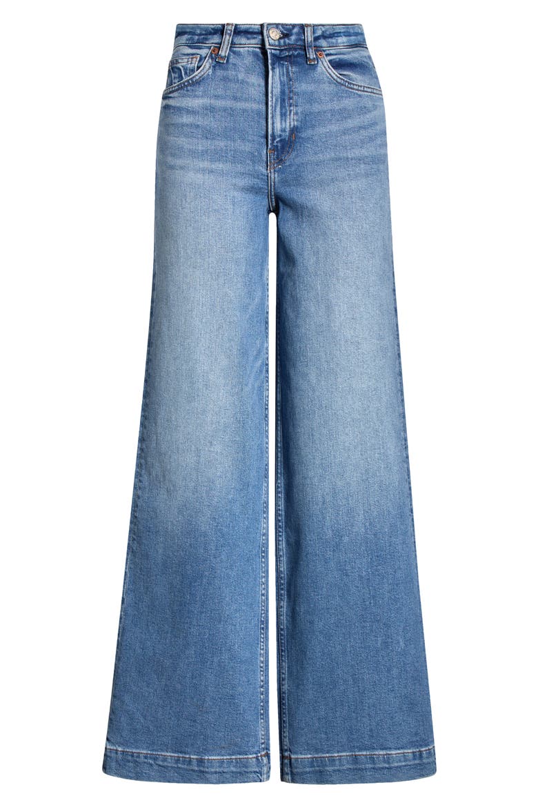 Bex Wide Leg Jeans, Alternate, color, WOODS