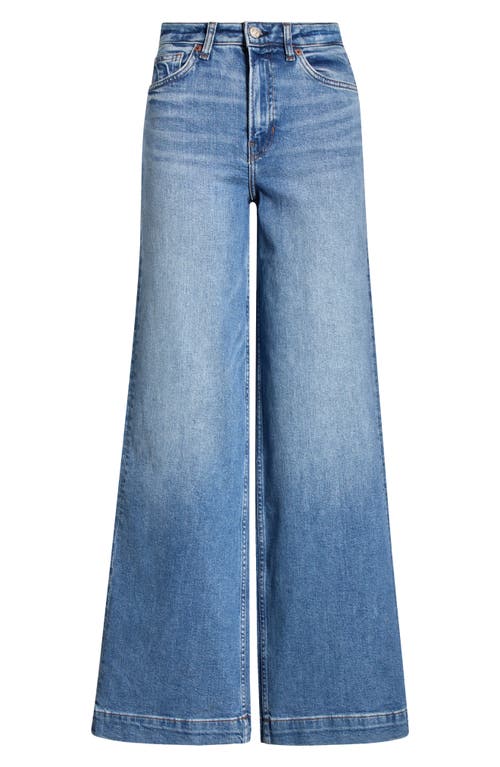 Reformation Bex Wide Leg Jeans In Blue