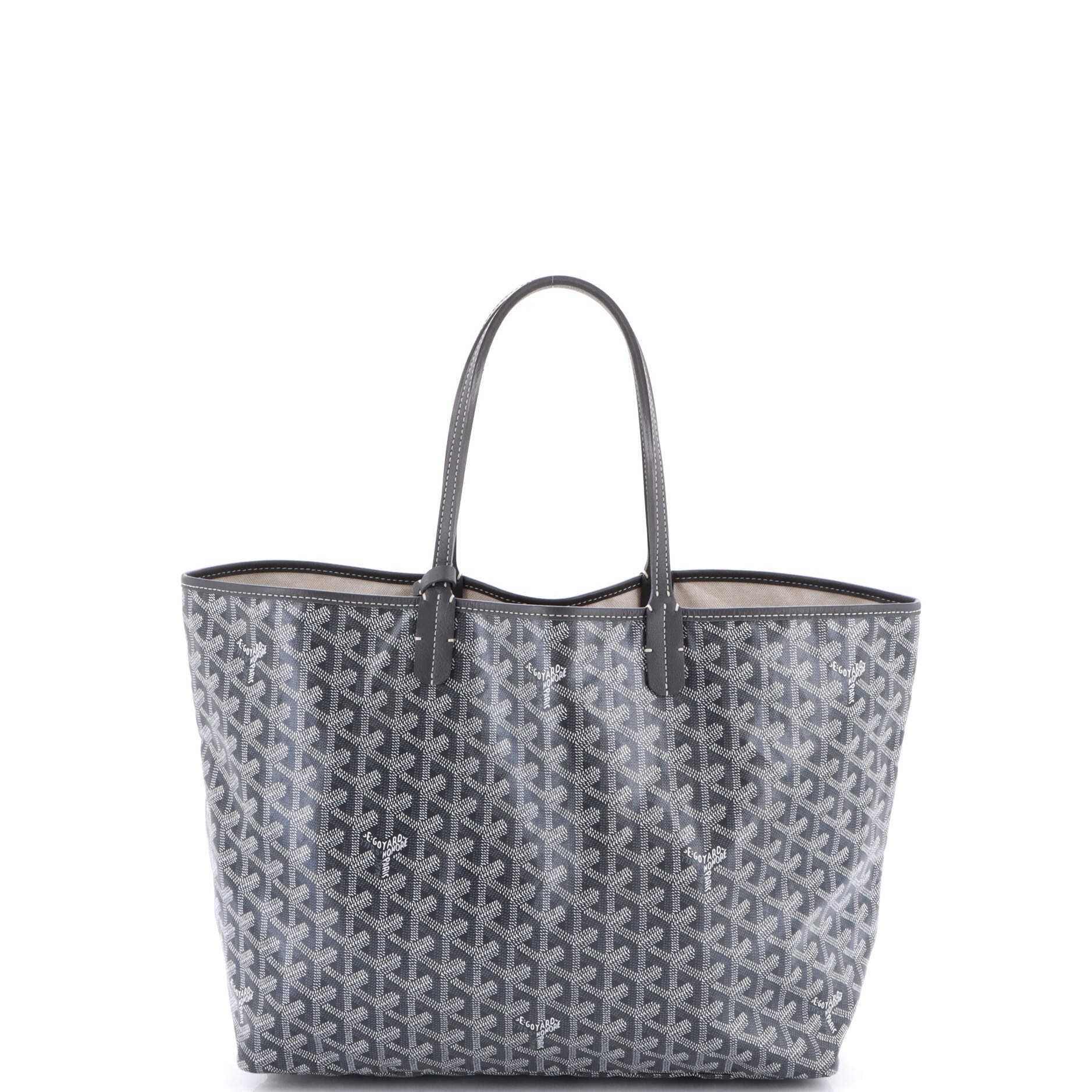 Pre-Owned Goyard Saint Louis Tote Coated Canvas PM, Main, color, 