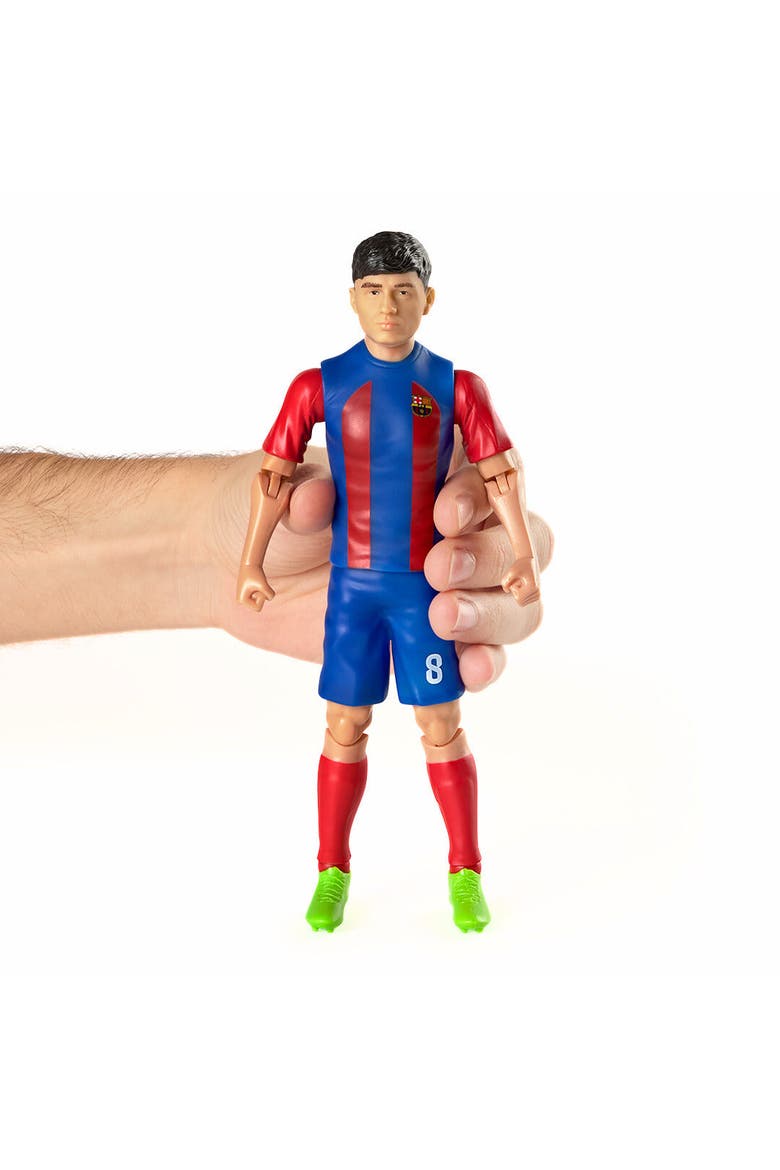 SOCKERS FC Barcelona Pedri 8" Collectible Soccer Action Figure, Alternate, color, Blue