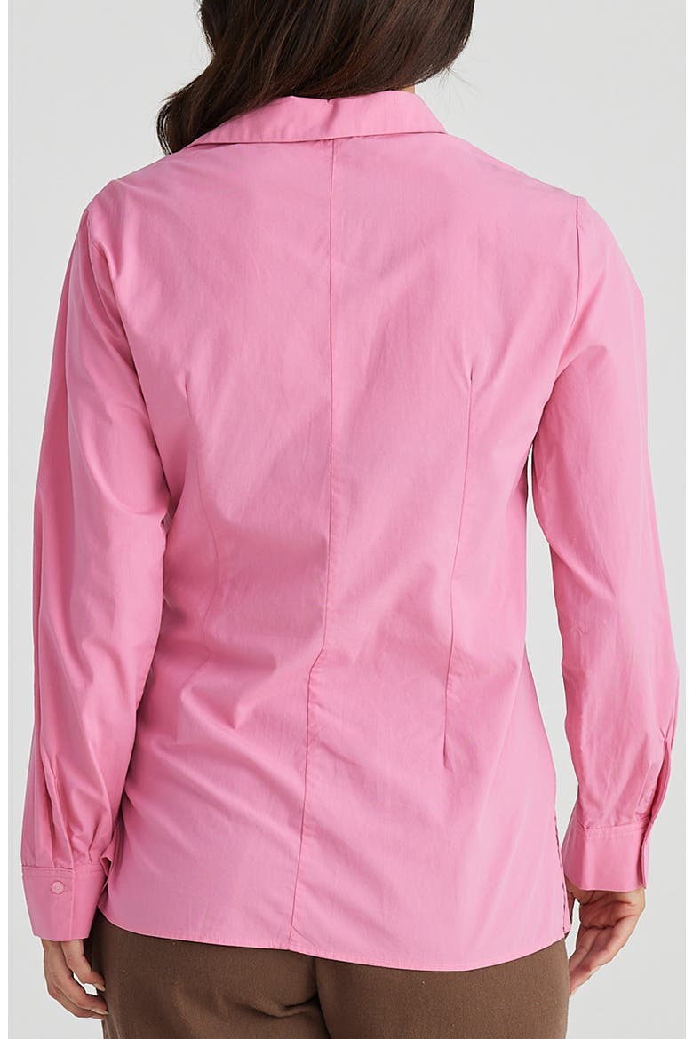 Nova Side Tie Shirt, Alternate, color, PINK