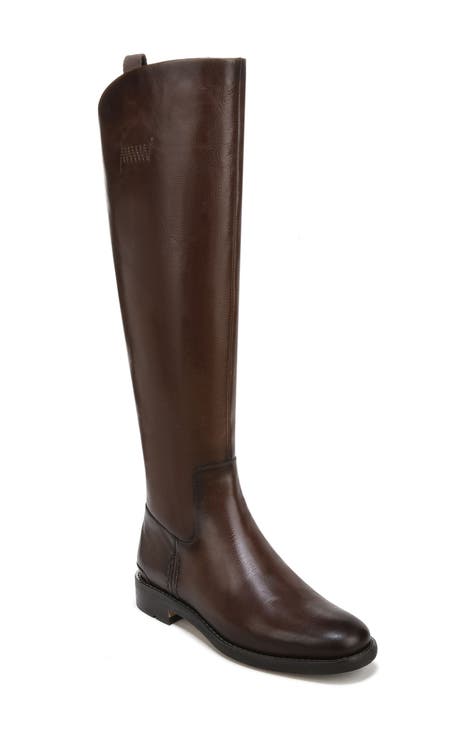 Franco sarto brown riding boots hotsell