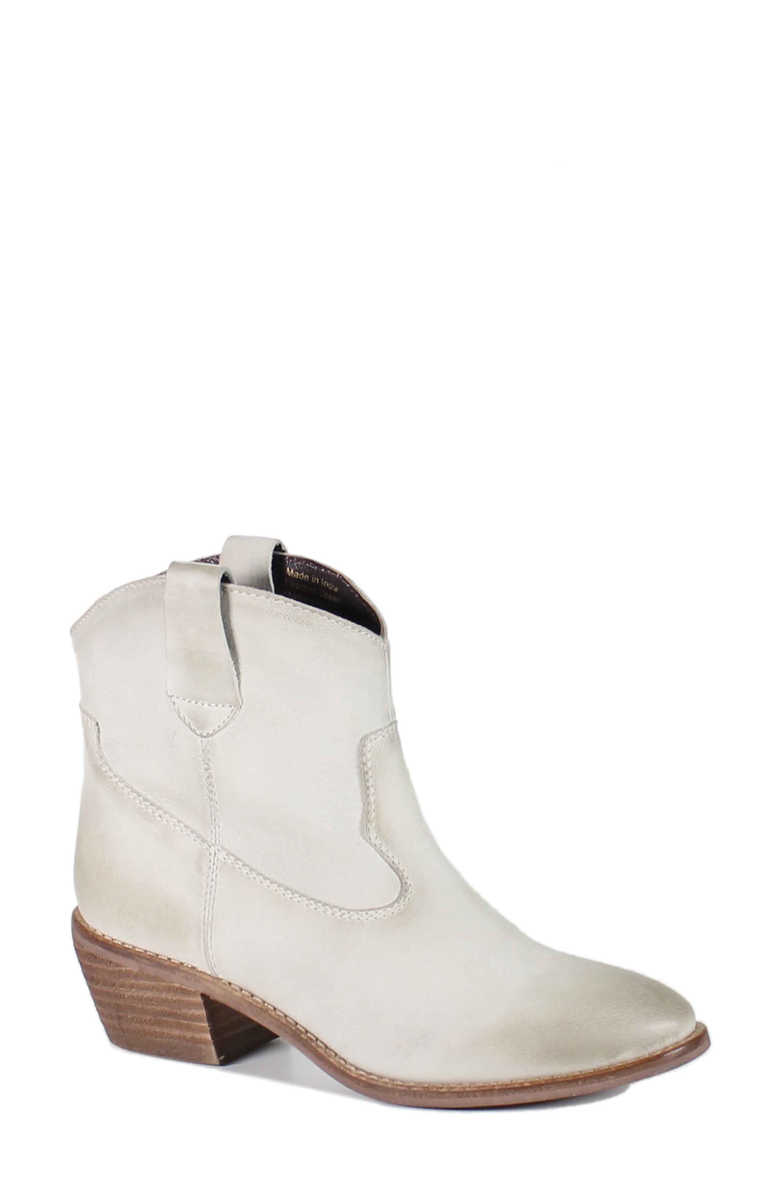Diba True Outta Town Western Boot in Off White 