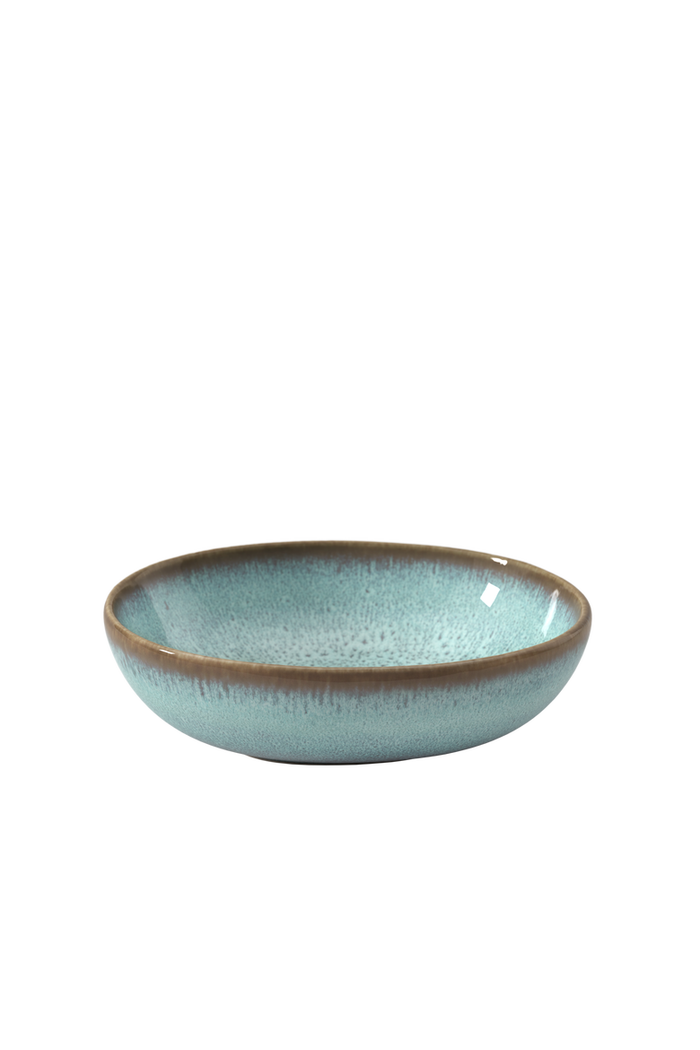 Lave Glace Rice Bowl, Main, color, Blue Green
