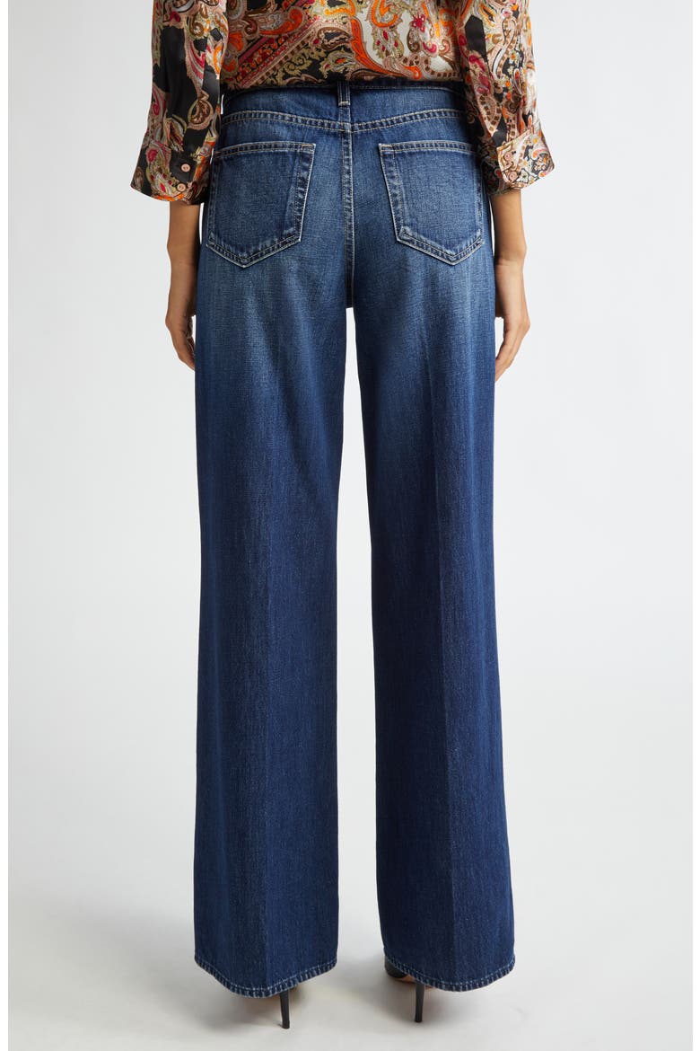 Alicent High Waist Wide Leg Jeans, Alternate, color, TRENTON