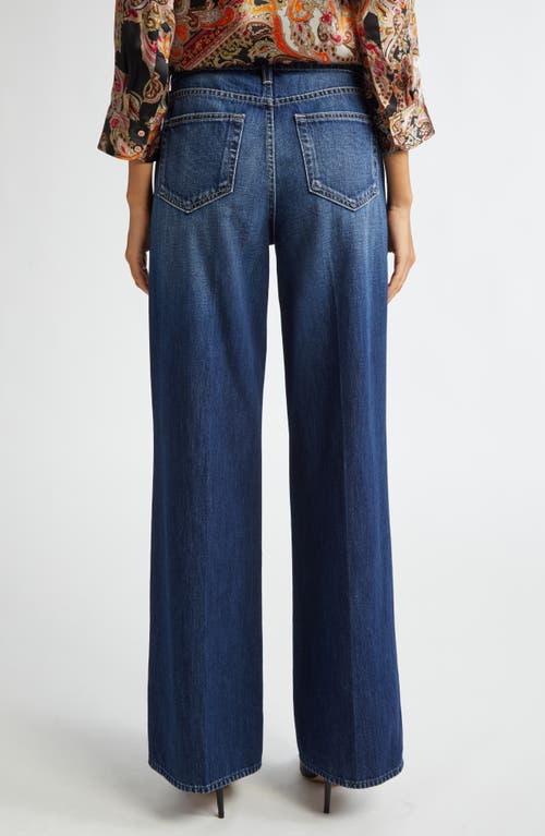 L Agence L'agence Alicent High Waist Wide Leg Jeans In Trenton